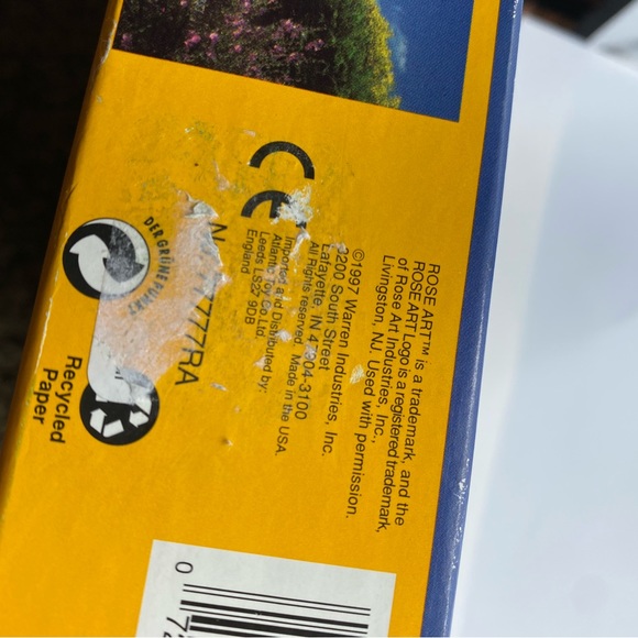 Vintage rose art 1997 puzzle factory sealed - Picture 10 of 10